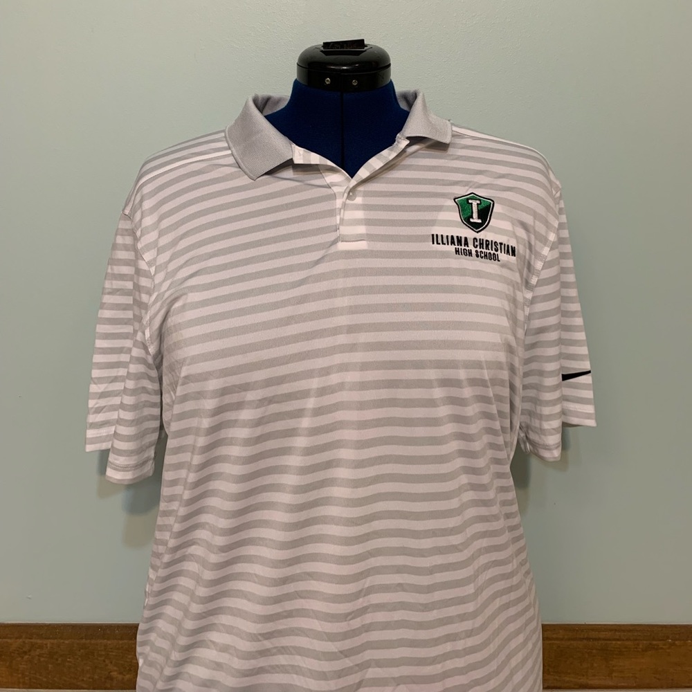 Nike Dri-Fit Striped Illiana Polo Men’s (L)